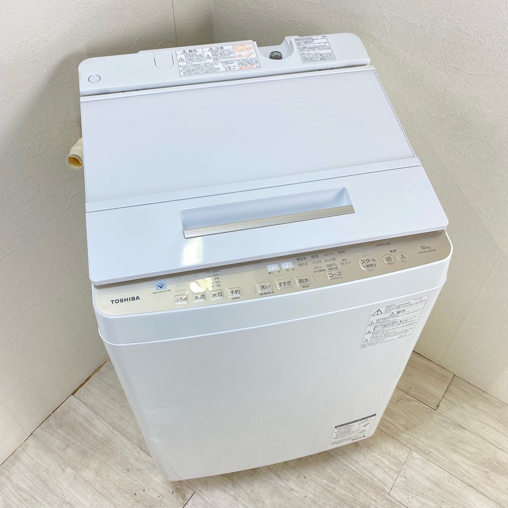 【店頭販売のみ】TOSHIBA10.0㎏洗濯機『AW-BK10SD6』 入荷しました！！ 中古 10.0kg 全自動洗濯機 東芝 ウルトラファインダブル AW-BK10SD6