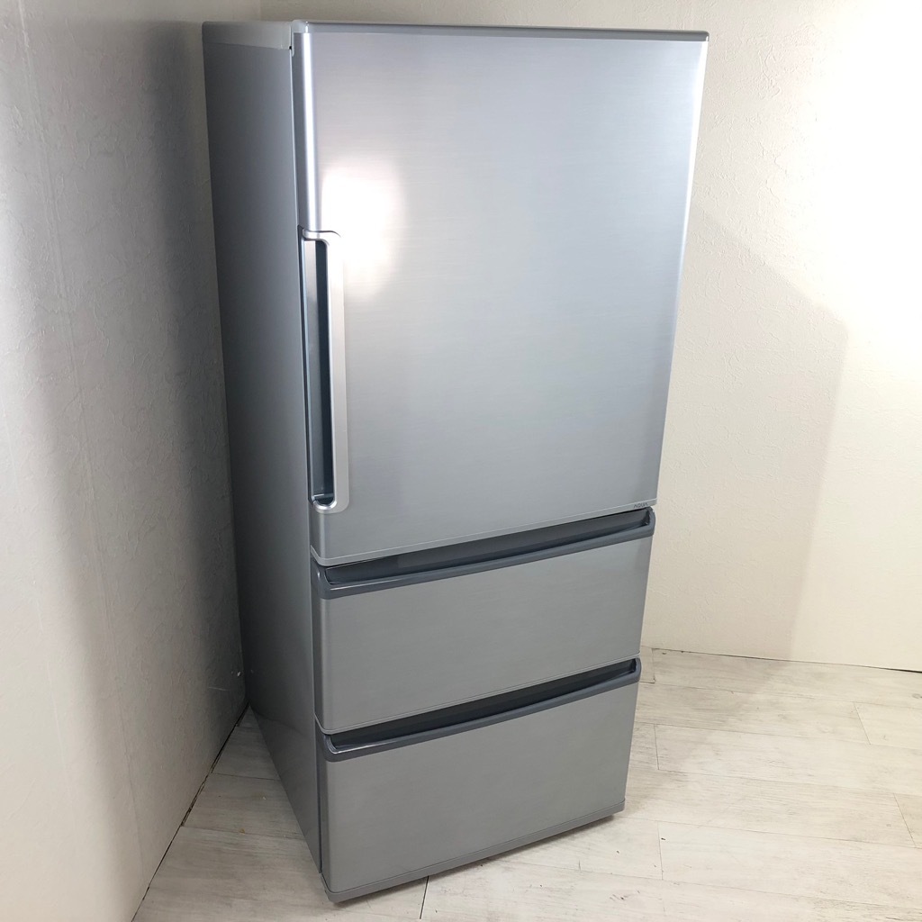 2017年製】3ドア冷蔵庫 AQUA AQR-271F(S) 272L