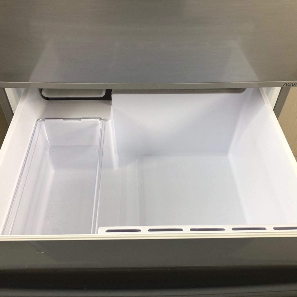 中古 店舗近郊送料格安 272L 3ドア冷蔵庫 アクア 右開き AQR-271F-S-1 