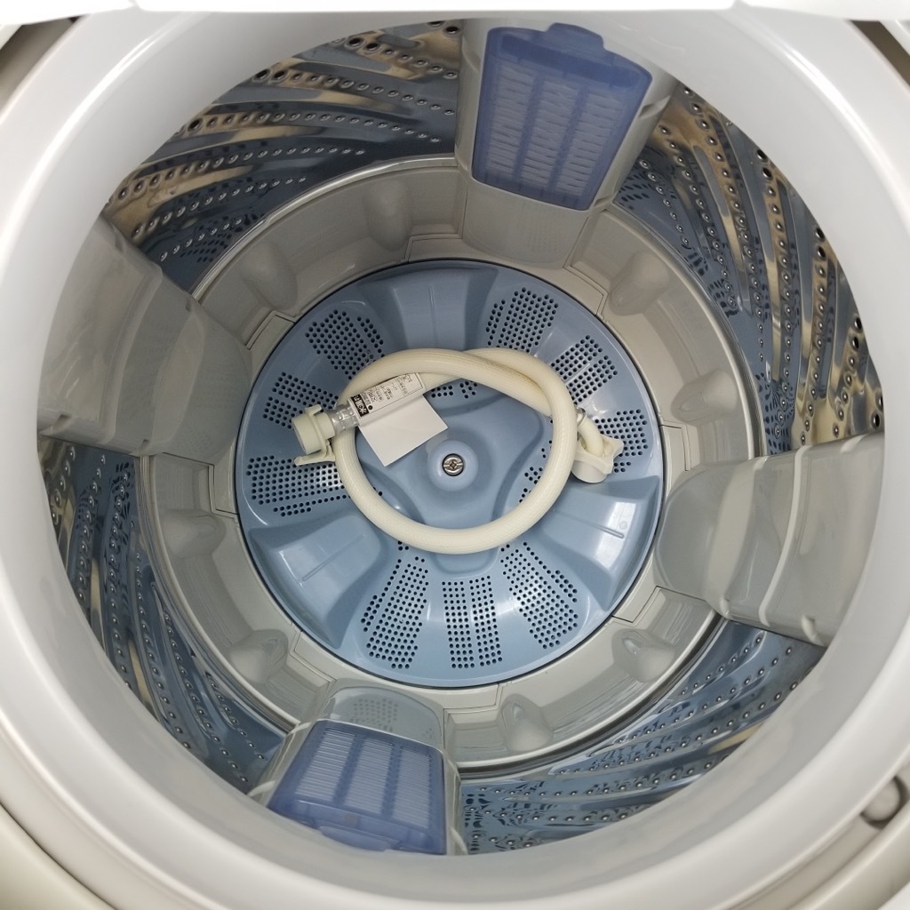 中古 7.0kg 送風乾燥機能付 全自動洗濯機 パナソニック エコナビ 世帯  