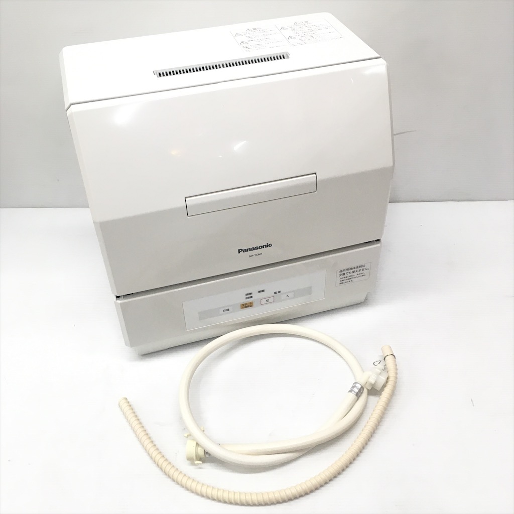 中古 パナソニック 食器洗い乾燥機 NP-TCM1-W プチ食洗 2012年製