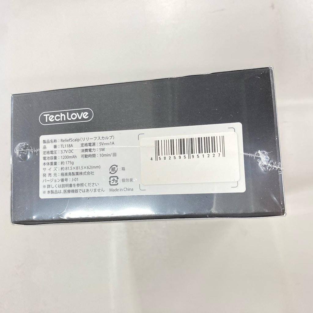 中古未開封 テックラブ リリーフスカルプ TL118A 頭皮ケア