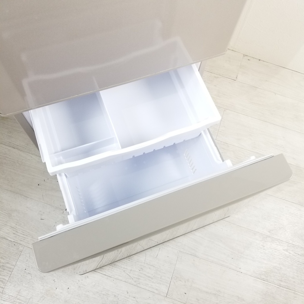 中古 店舗近郊送料格安 日立 265L 3ドア冷蔵庫 R-K270EV-T 2015年製