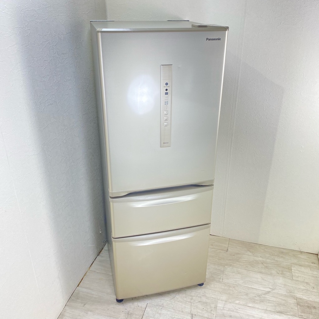 パナソニック 冷蔵庫 自動製氷付　NR-C32FM-T 315L 冷蔵庫 Panasonic NR-C32FM-T ノンフロン 2017年製 315L スリム ㉗