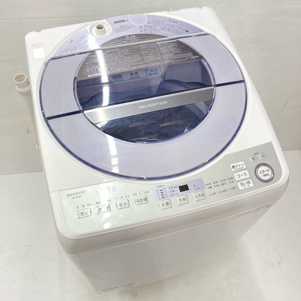   8.0kg  ư 㡼 ES-GV8D-S 2020ǯ¤ С 奯꡼ ޤȤ 6ݾդ