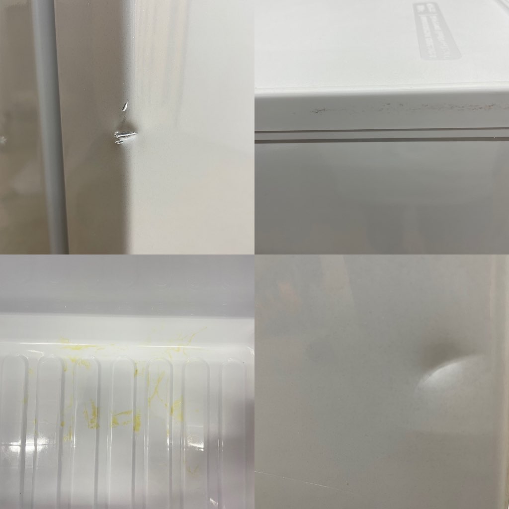 中古 137L つけかえどっちもドア ホワイト 2ドア冷蔵庫 シャープ SJ 