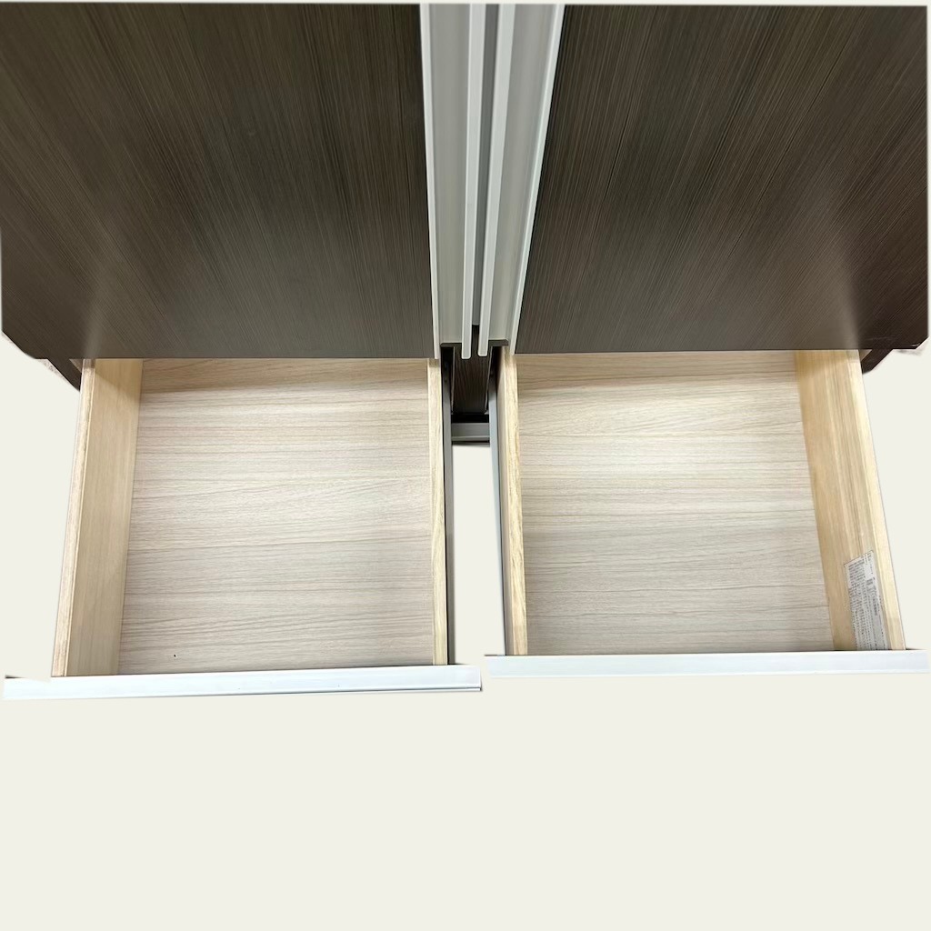 ��� ��������ʰ� 2���⥯�������å� �������� ��ɥ����� �ߥ顼�� �����Ф�3�� �������֥饦�� ��80cm�߱�58cm�߹�177cm