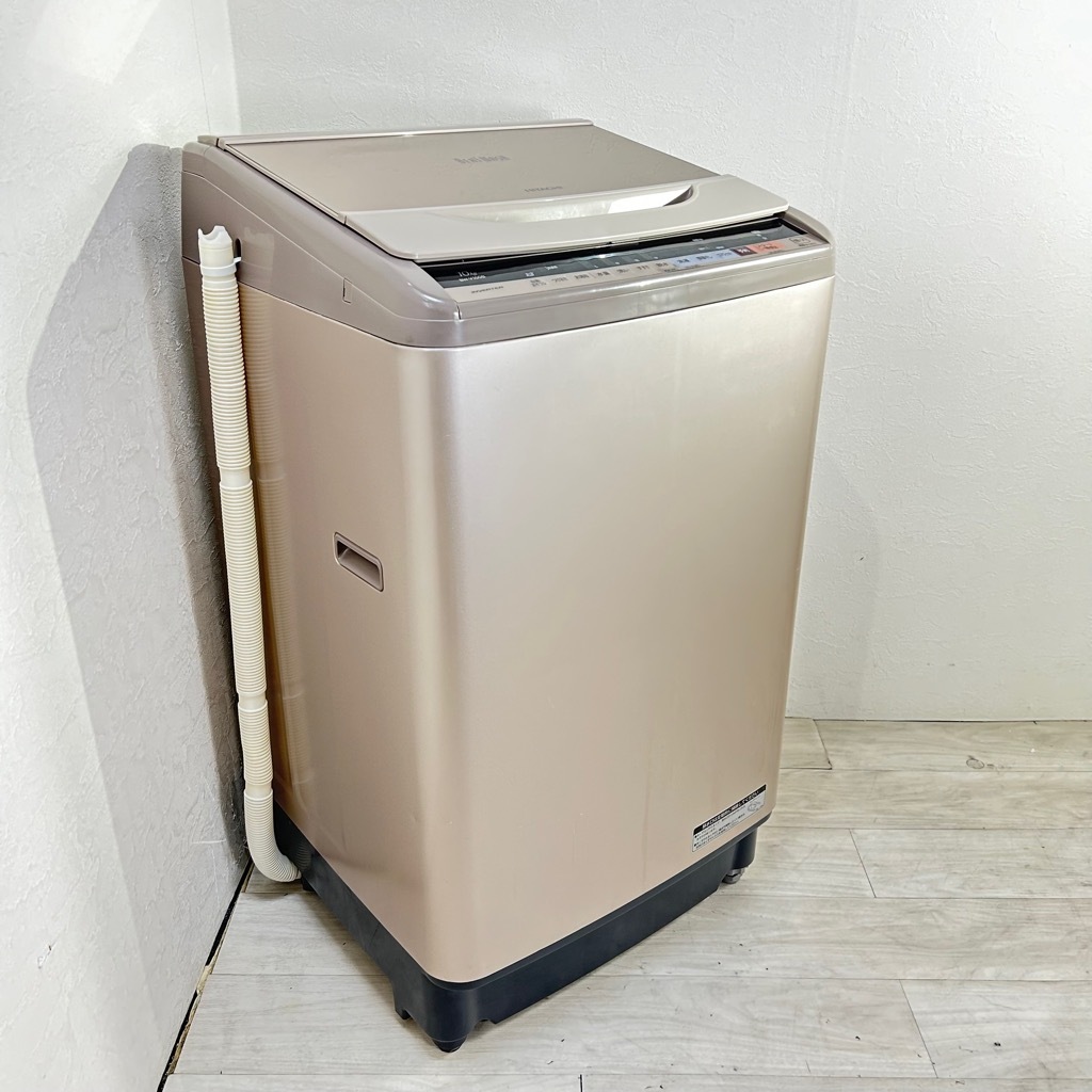 HITACHI 日立 全自動電気洗濯機 ビートウォッシュ BW-V100B形 10.0kg