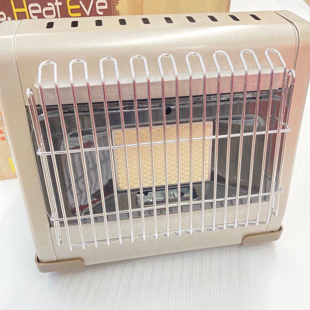 中古美品 ニチネン カセットボンベ式ガスヒーター ミセスヒート