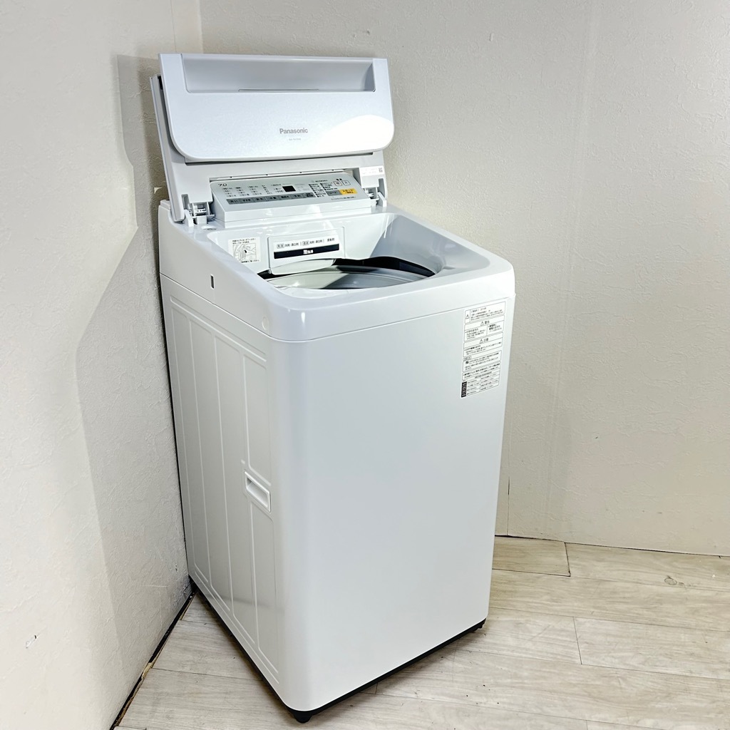 Panasonic社製洗濯機 2018年製造 NA-FA70H6-W