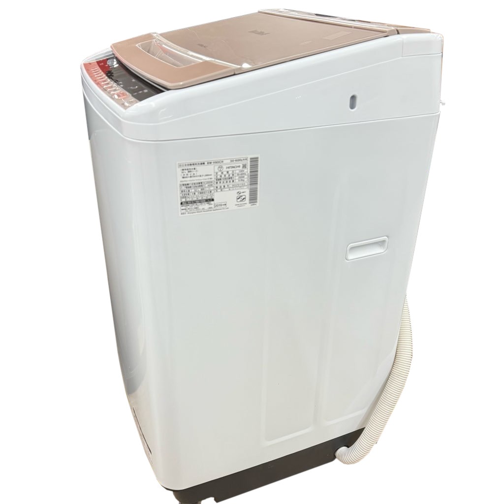 日立 BW-V80C シャンパン ビートウォッシュ [全自動洗濯機(8.0kg)]