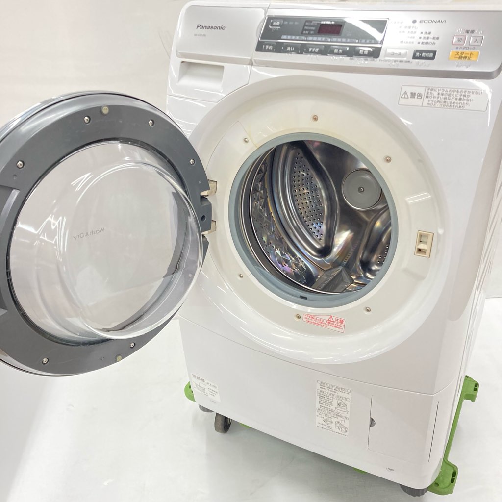 2013年製 Panasonic 6.0kg/3.0kgドラム洗濯乾燥機 NA-VD120L ECONAVI