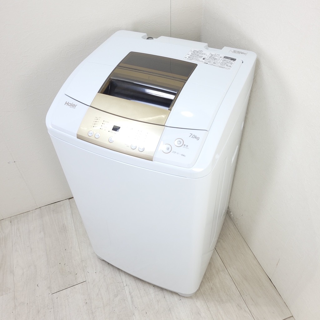 ハイアール 洗濯機 JW-K70M 中古品 7.0Kg 2017年