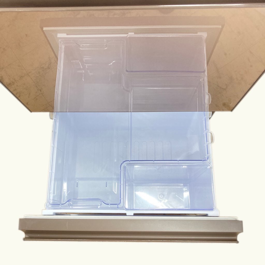 中古近郊自社便可 送料格安 シャープ 356L 3ドア冷蔵庫 SJ-GE36D-T