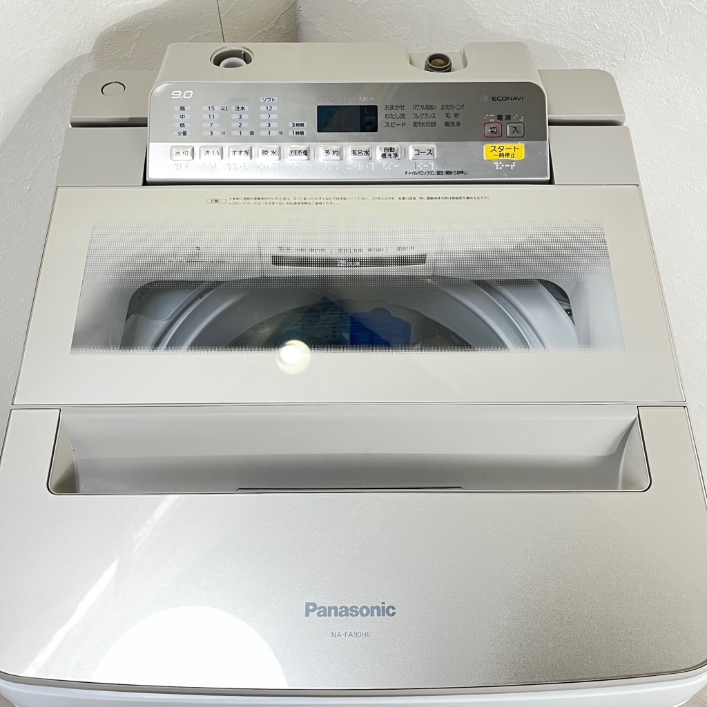 ��� 9.0kg ����ư������ �ѥʥ��˥å� NA-FA90H6 2018ǯ�� �ޤȤ����� �ե��ߥ꡼ �����ʥ���� ������ 6�����ݾ��դ�