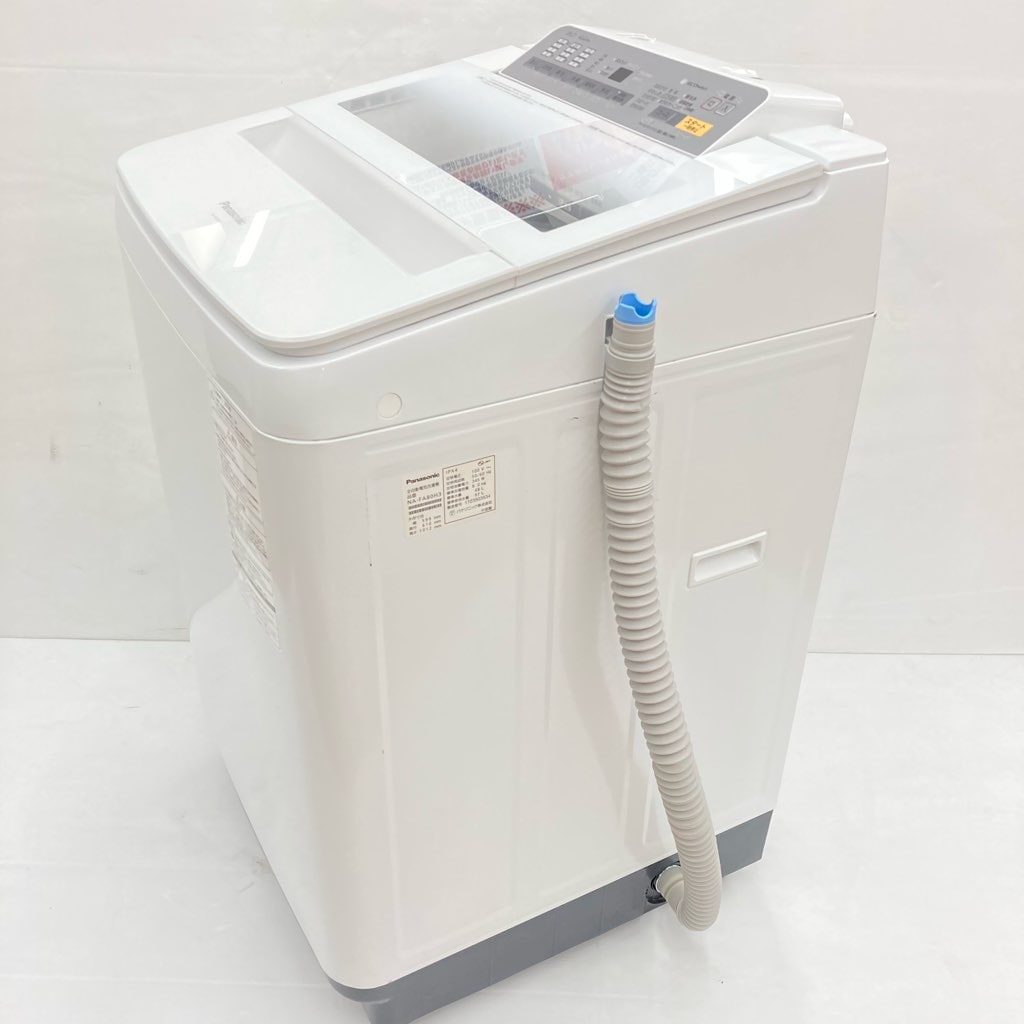 JAKN1880/洗濯機/8キロ/ステンレス槽/フラットフェイス/パナソニック