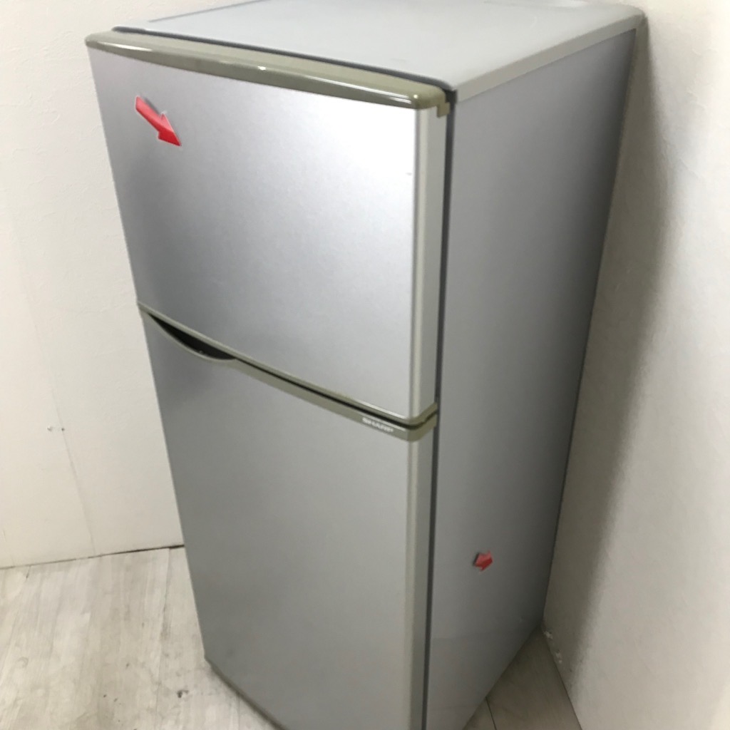 愛知岐阜/送料込☆シャープ 118L冷蔵庫 SJ-H12Y-S 2014年製