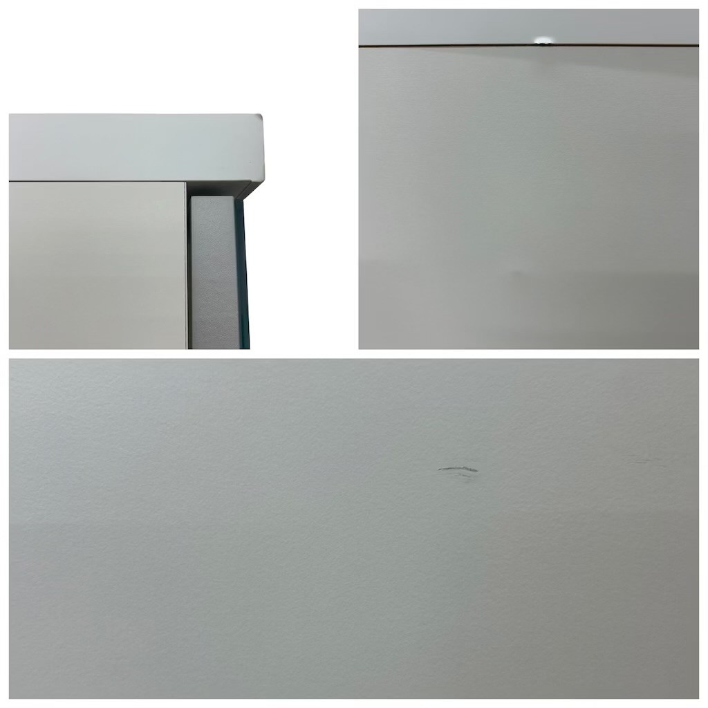 ��Ŷ�������ʰ� ����ê ���å���ܡ��� ���åץܡ��� �ۥ磻�� WH ���饹2���� ���饤�ɥơ��֥� ��60cm�߱�50cm�߹�205cm
