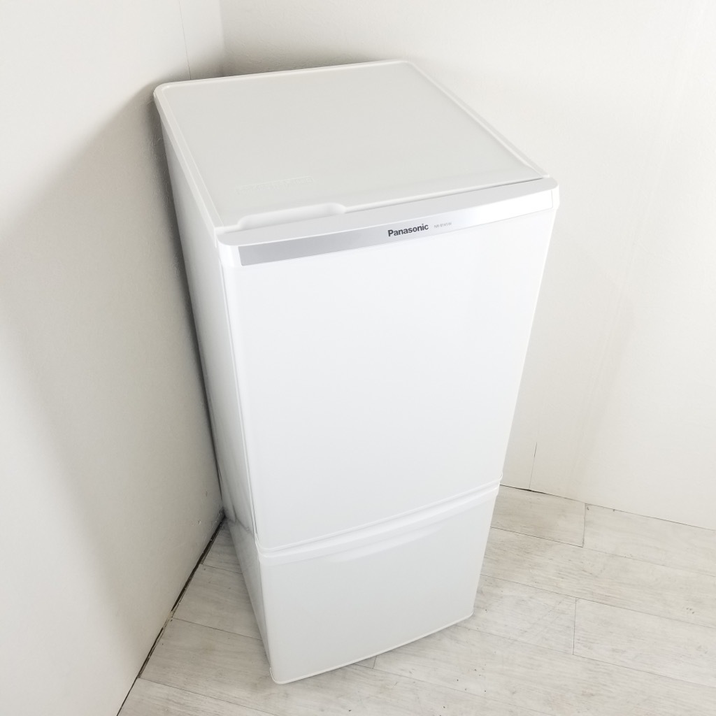 ㉗【6ヶ月保証付】18年製 パナソニック 138L 2ドア冷凍冷蔵庫 NR-B14BW