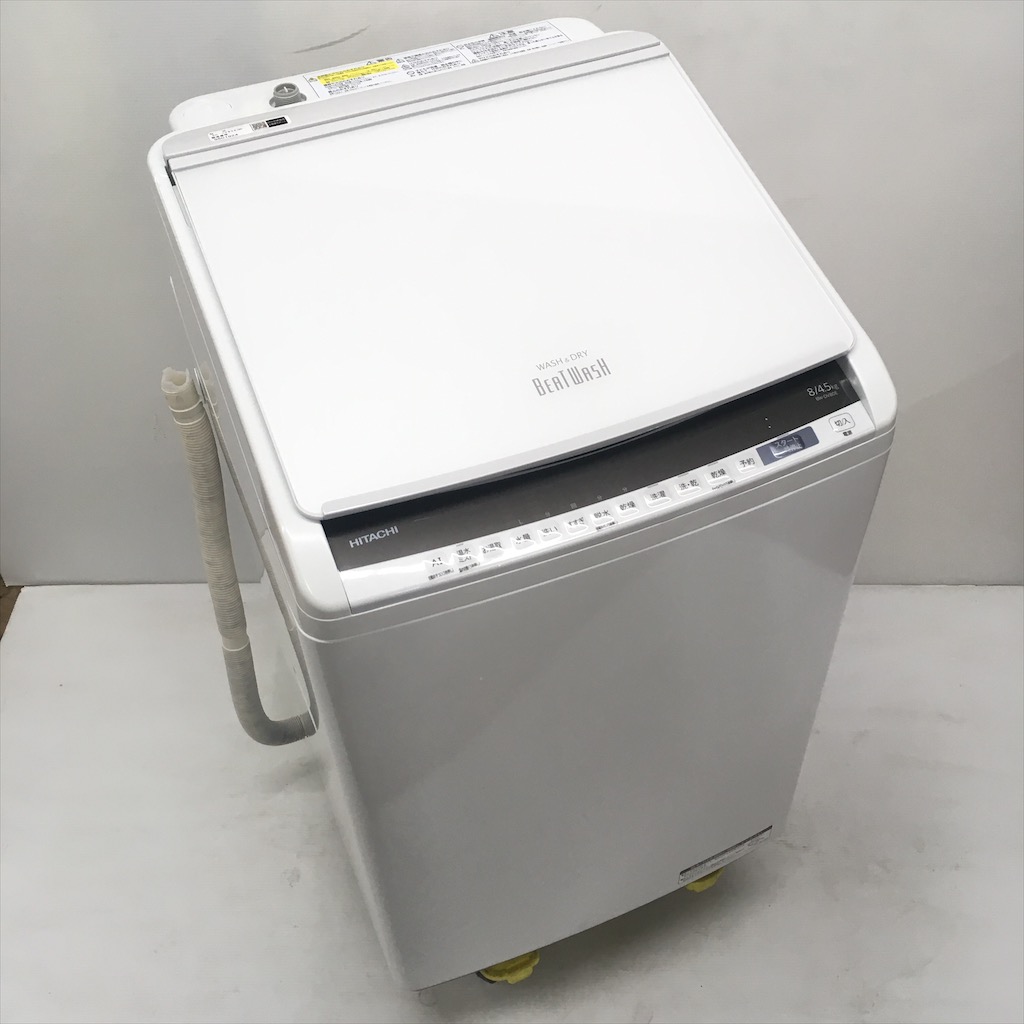 中古 近郊送料格安 洗濯8.0kg 乾燥4.5kg 縦型洗濯乾燥機 ビート