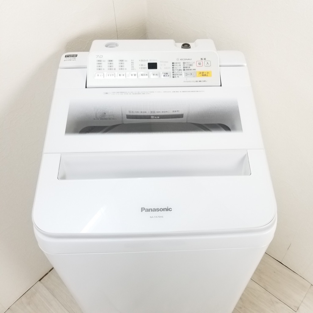 パナソニック 全自動洗濯機 7.0kg [NA-FA70H6] 2018年製