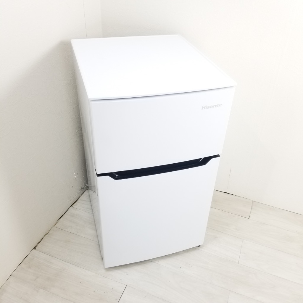 中古 高年式 93L ホワイト 2ドア冷蔵庫 ハイセンス HR-B95A 2019年製 1 
