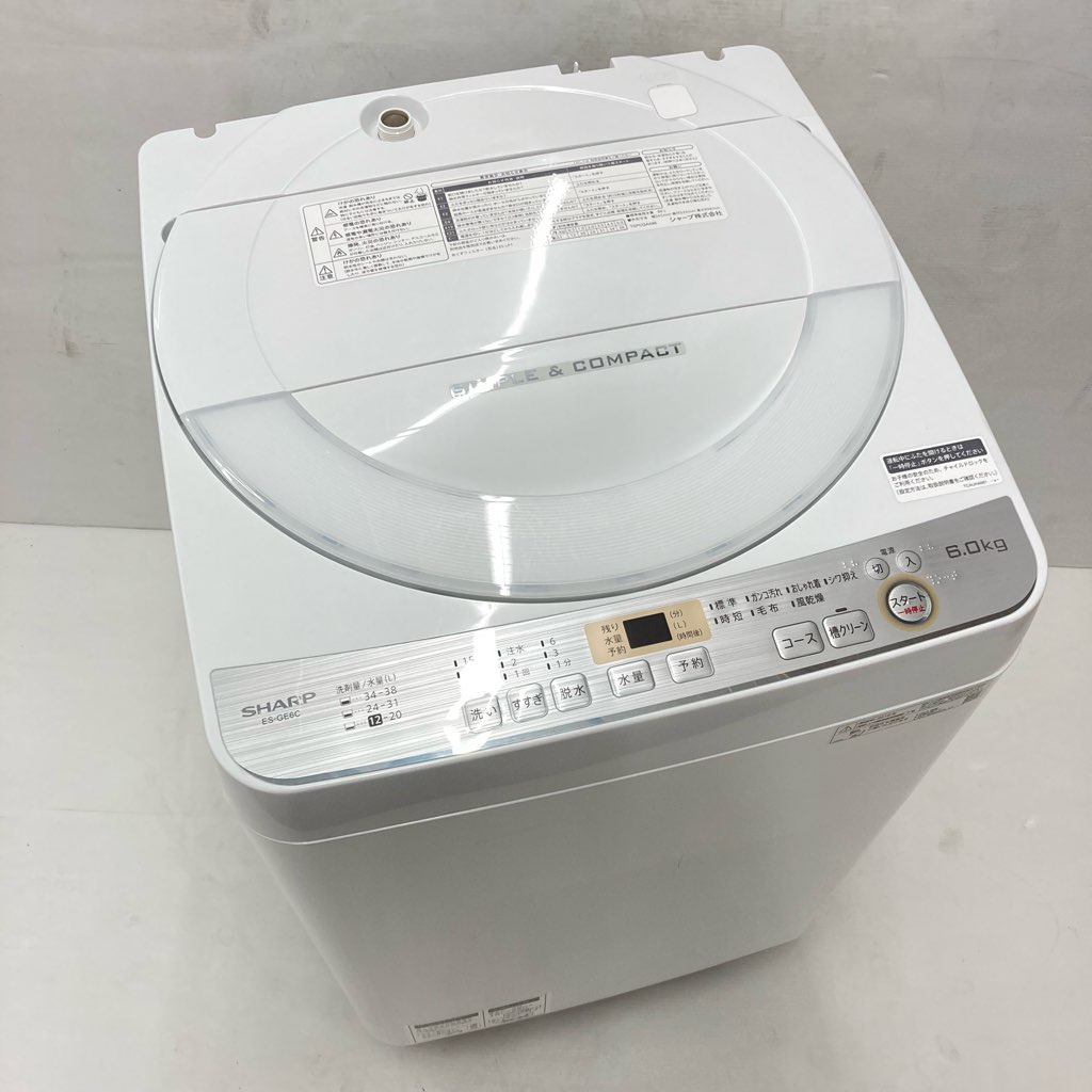  6.0kg ư 㡼 ES-GE6C-W ץ饺ޥ饹 2019ǯ¤ 餷 ñ  6ݾդ