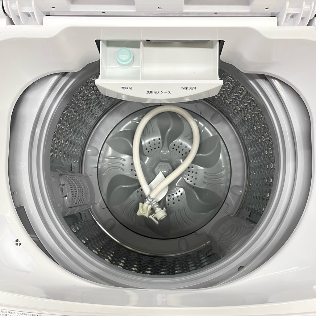 AQUA 全自動電気洗濯機6.0kg 2023年製！！ AQUA 6.0kg 全自動洗濯機:2023年製【リサイクルフカツ岡崎倉庫店】250525SM