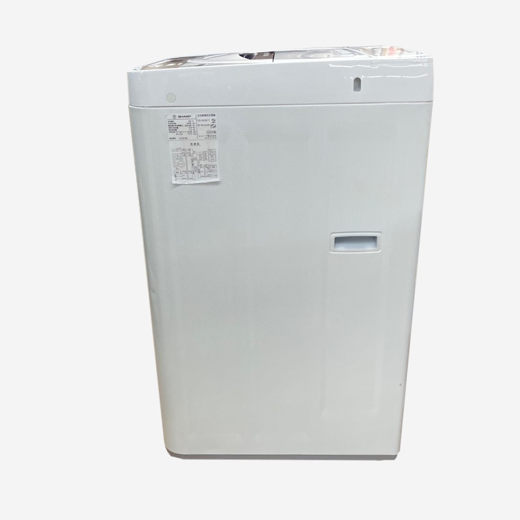中古 6.0kg 全自動洗濯機 送風乾燥機能 シャープ 2020年製 ES