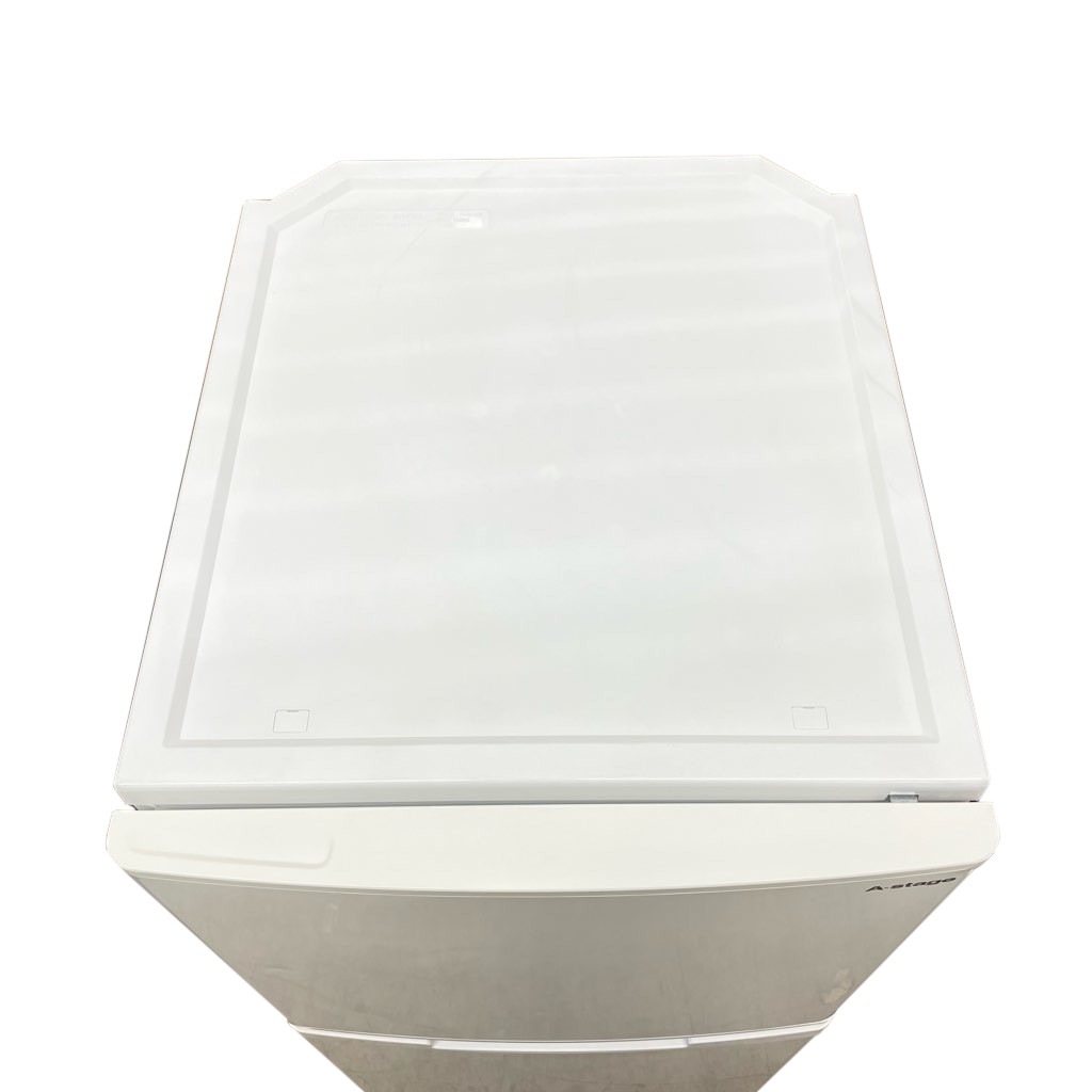 中古 123L 2ドア冷蔵庫 A-Stage RZ-123W 自動霜取りファン式 2020年製