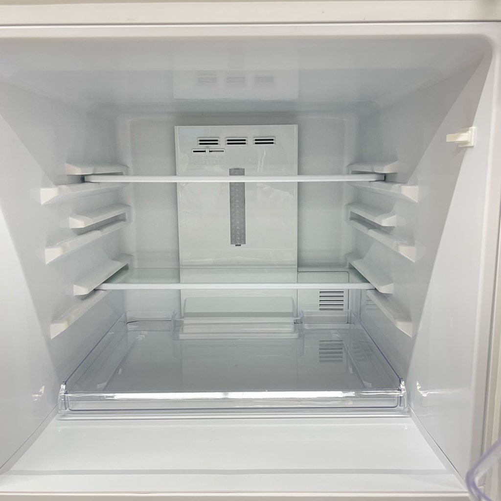 中古 123L 2ドア冷蔵庫 A-Stage RZ-123W 自動霜取りファン式 2020年製 