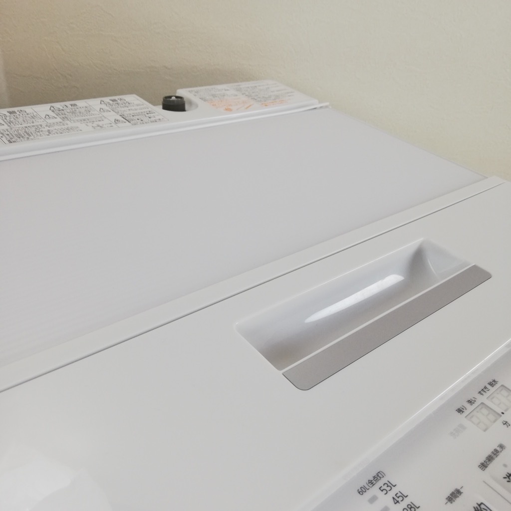 中古 洗濯機 東芝 ZABOON 7.0kg ステンレス槽 2019年製 DDモーターで低 