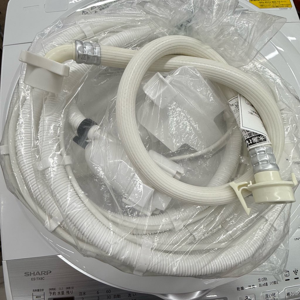���Ź�޶�������ʰ� ����8.0kg ����4.5kg �ķ��������絡 ���㡼�� ES-TX8C-W 2018ǯ��¤ �ۥ磻�� 6�����ݾ��դ�