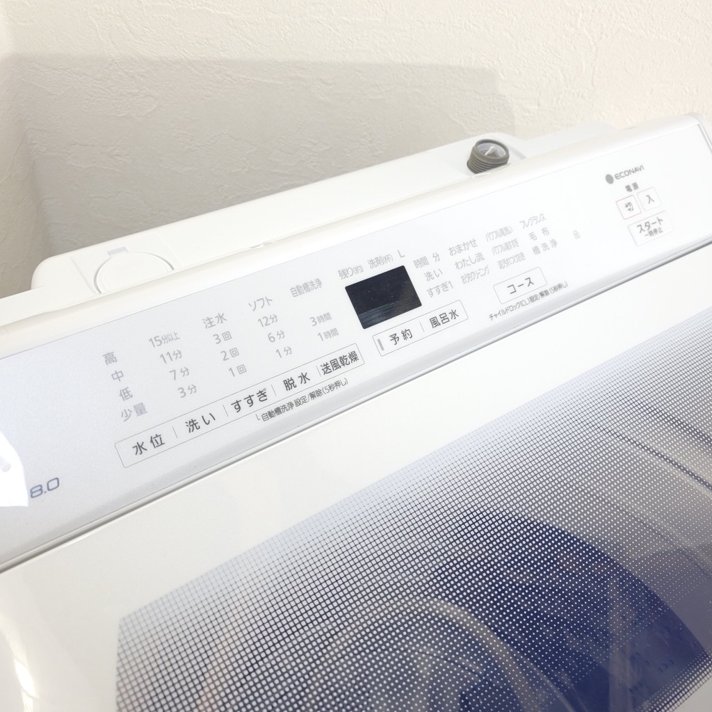  8.0kg 絡ǽ ư ѥʥ˥å NA-FA80H7 ۥ磻 2019ǯ¤ 6ݾդ