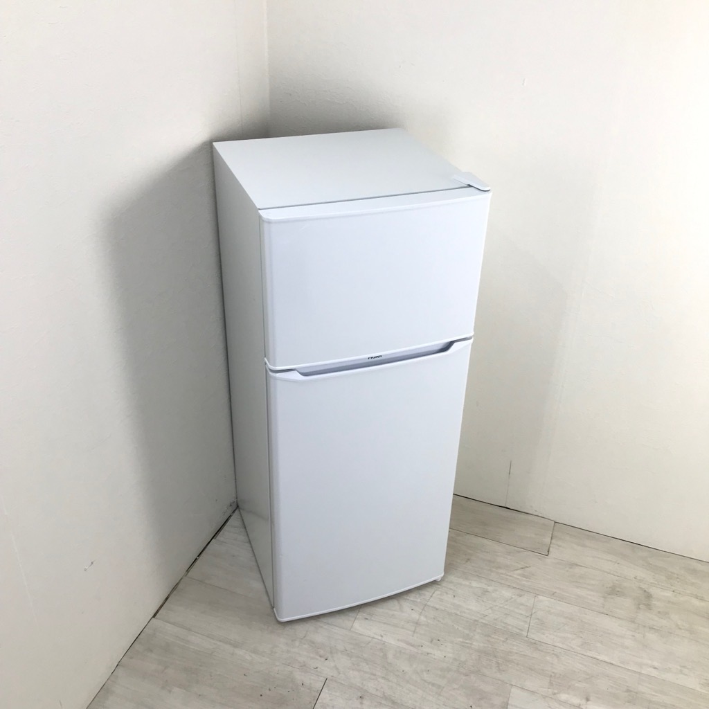 中古 130L 2ドア冷蔵庫 ハイアール ホワイト JR-N130A 2020年製 小型 
