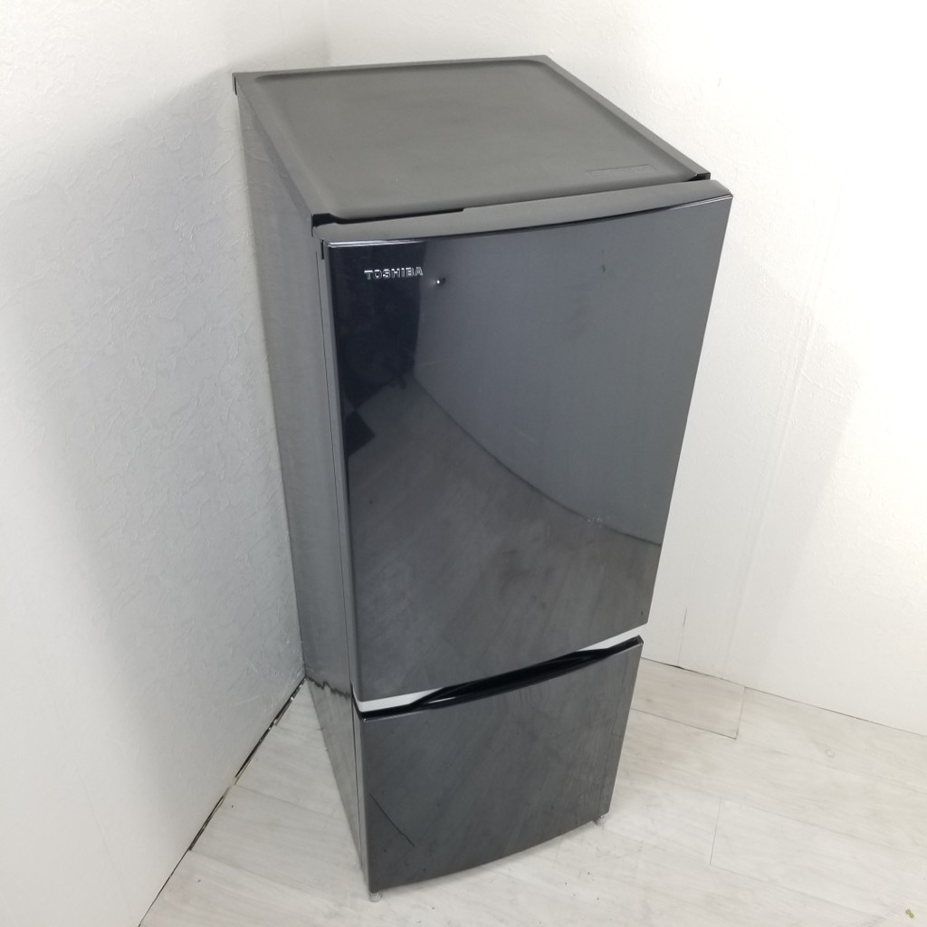 3ヶ月保証付き！　冷蔵庫　トウシバ　GR-M15BS　2018年製 TOSHIBA 東芝 GR-M15BS 2018年製 153L 冷蔵庫