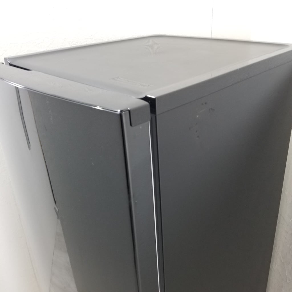 中古 東芝 153L 2ドア冷蔵庫 GR-M15BS-K 2018年製 ブラック 6ヶ月保証付き
