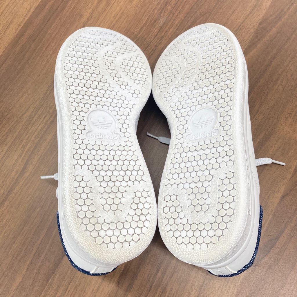中古 adidas スタンスミス GX5193 24.0cm デニム×ホワイト 程度良好