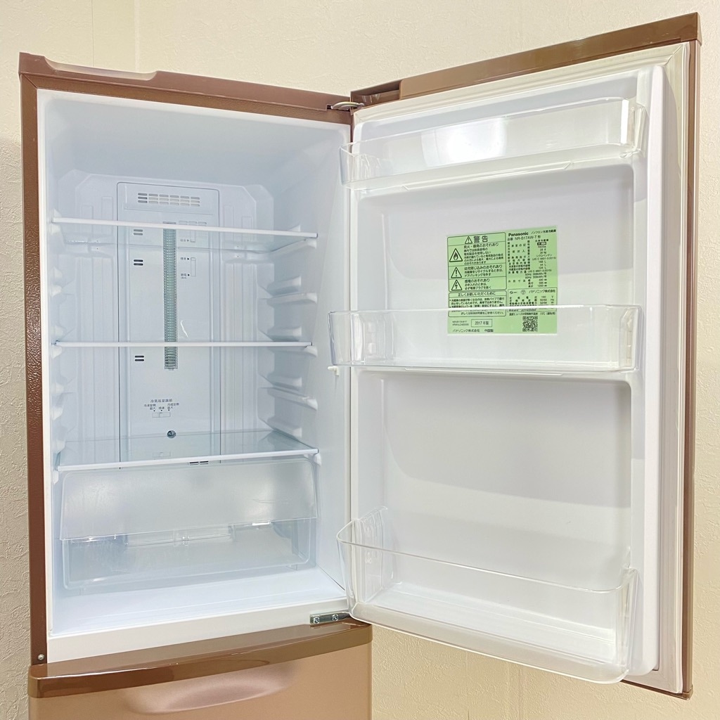 冷蔵庫 Panasonic NR-B17AW ブラウン 168L 【公式通販】