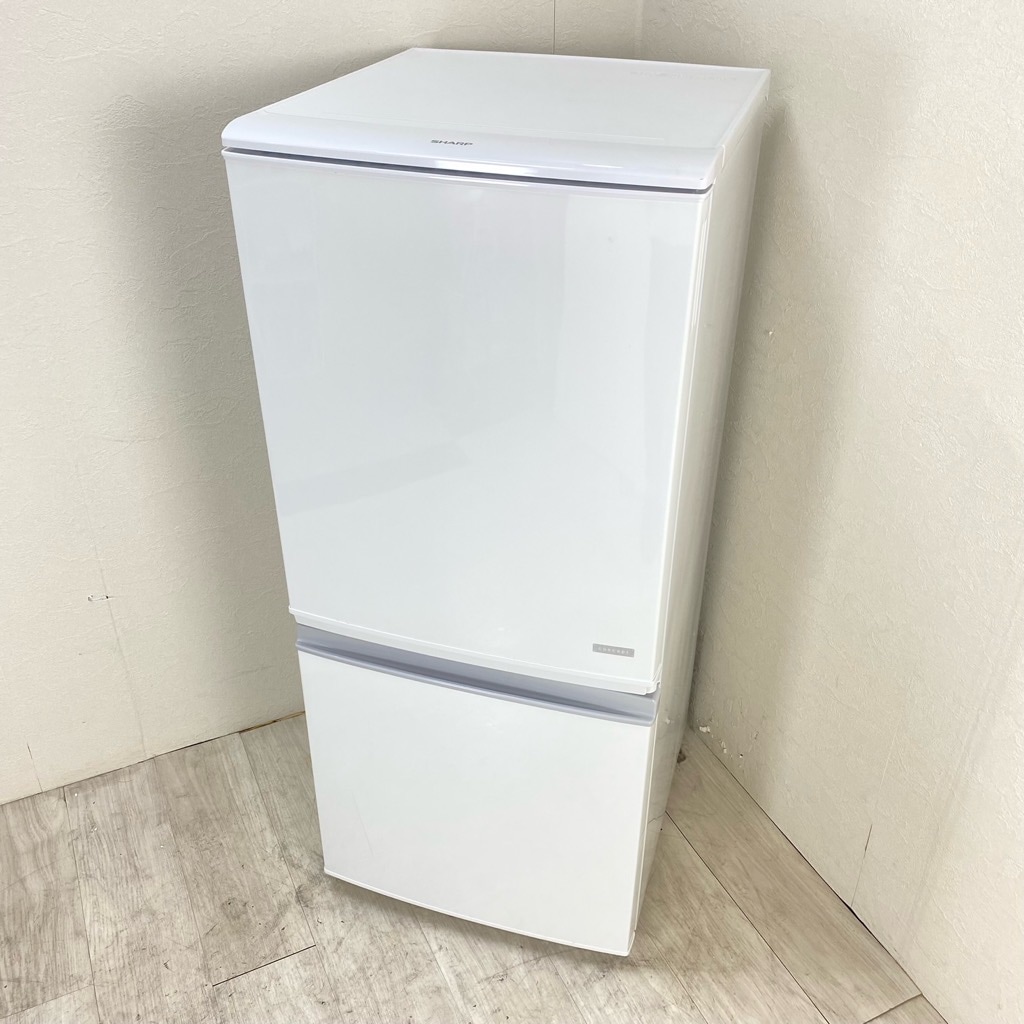 SHARP ノンフロン冷凍冷蔵庫　SJ-C14C-W 2017年製　137L SHARP ノンフロン冷凍冷蔵庫 SJ-C14C-W 2017年製 137L Amazon.co