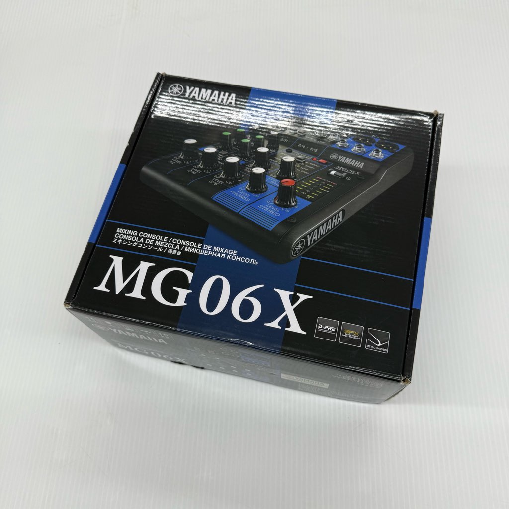 【通電確認済】YAMAHA MG06 アナログミキサー YAMAHA アナログミキサー MG06X【福山楽器センター】