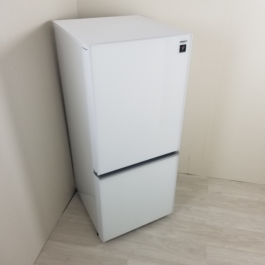 安心の6ヶ月保証付き！！ SHARP 2ドア冷蔵庫 SJ-GD14D-C 2017年製