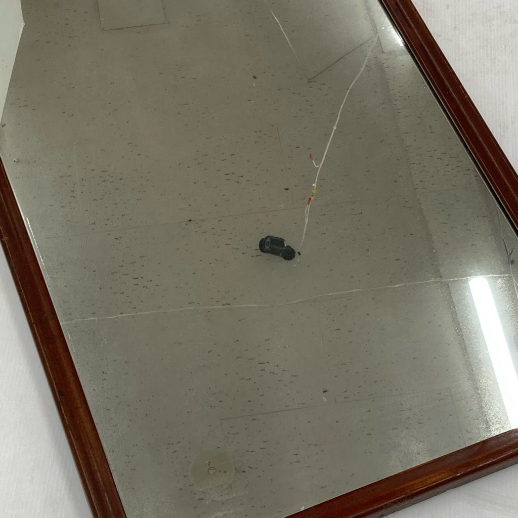 中古 U.S. アメリカ 50's ヴィンテージミラー CENTURY INDUSTRIES ミル