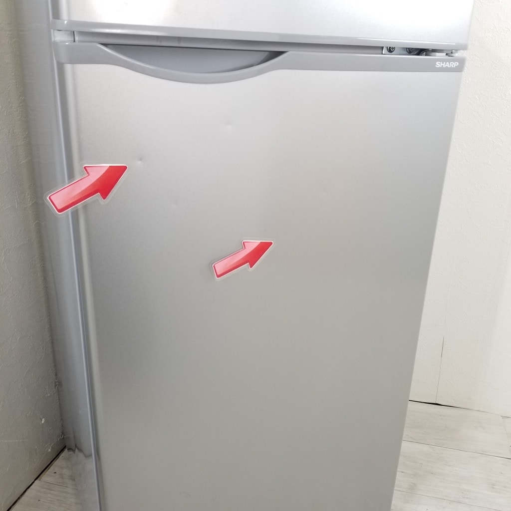 中古 高年式 118L 2ドア冷蔵庫 シャープ SJ-H12D-S 2019年製 シルバー