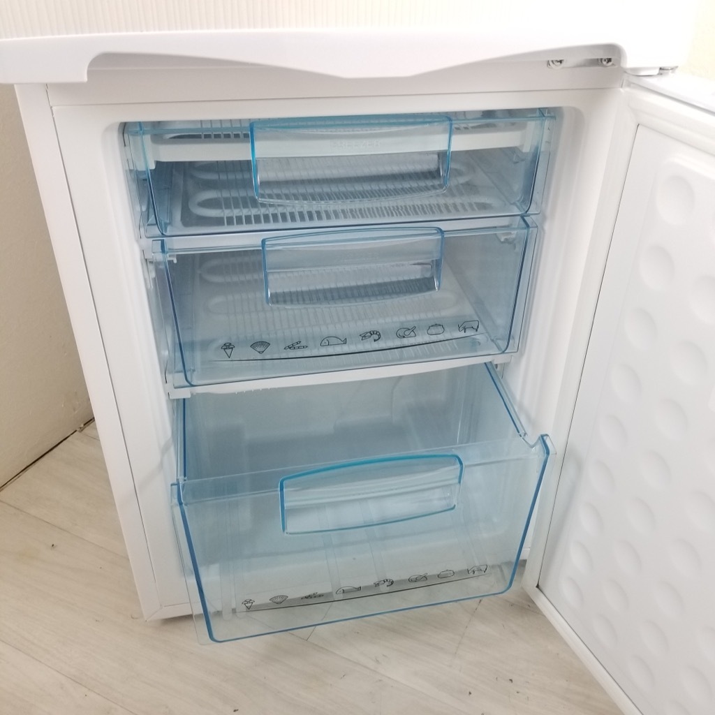 中古 143L 2ドア冷蔵庫 アビテラックス AR-150E 2017年製 ホワイト 