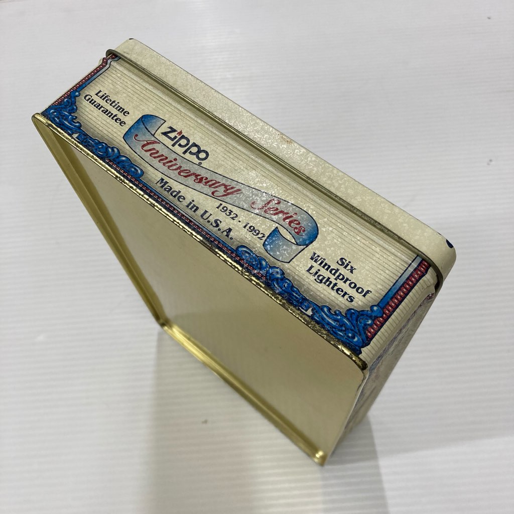 zippo】60th Anniversary 1932-1992 ケース付新品 【公式通販】