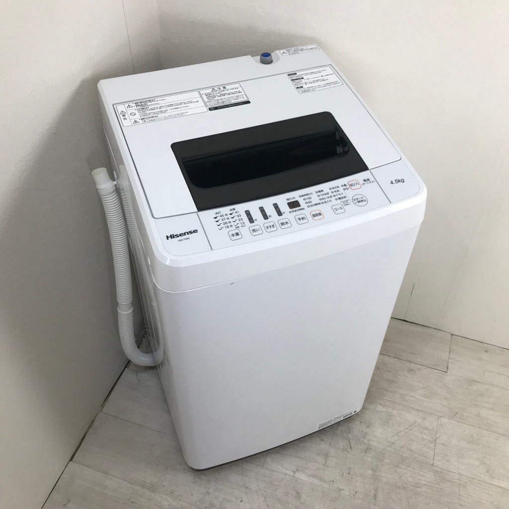 PK03395U☆Hisense☆4.5kg全自動洗濯機☆HW-T45D☆20年