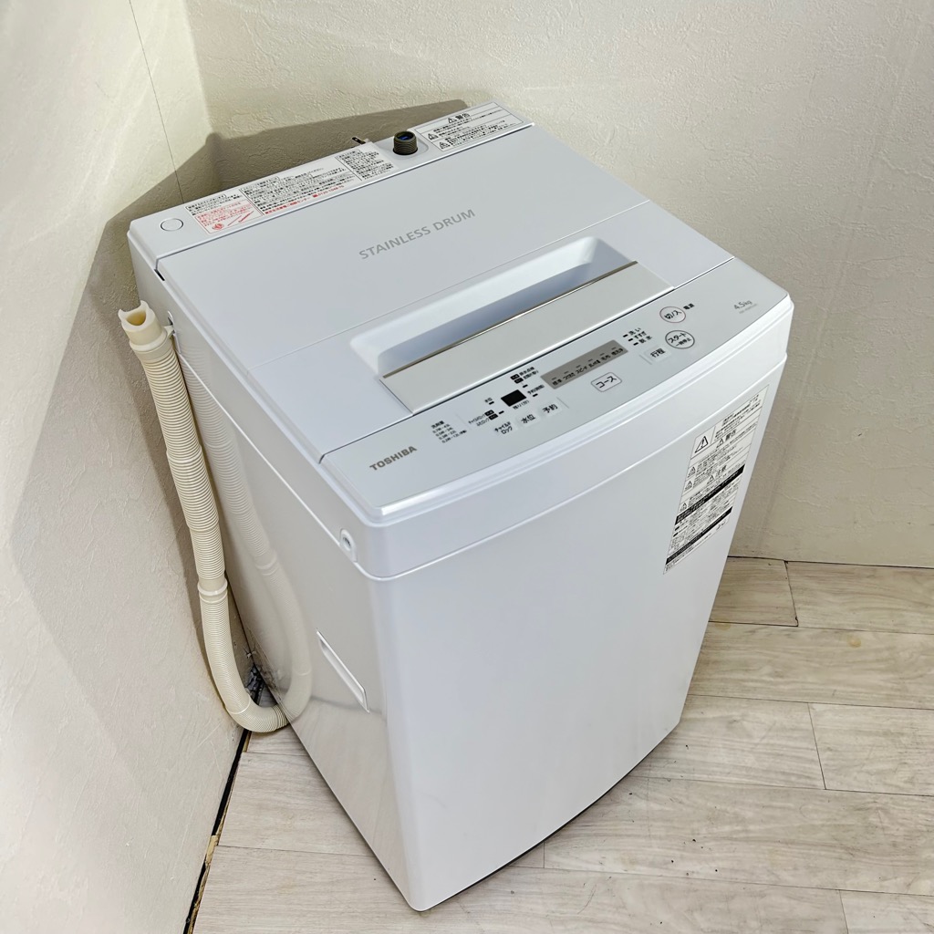 洗濯機 TOSHIBA AW-45M5 4.5kg 2018年