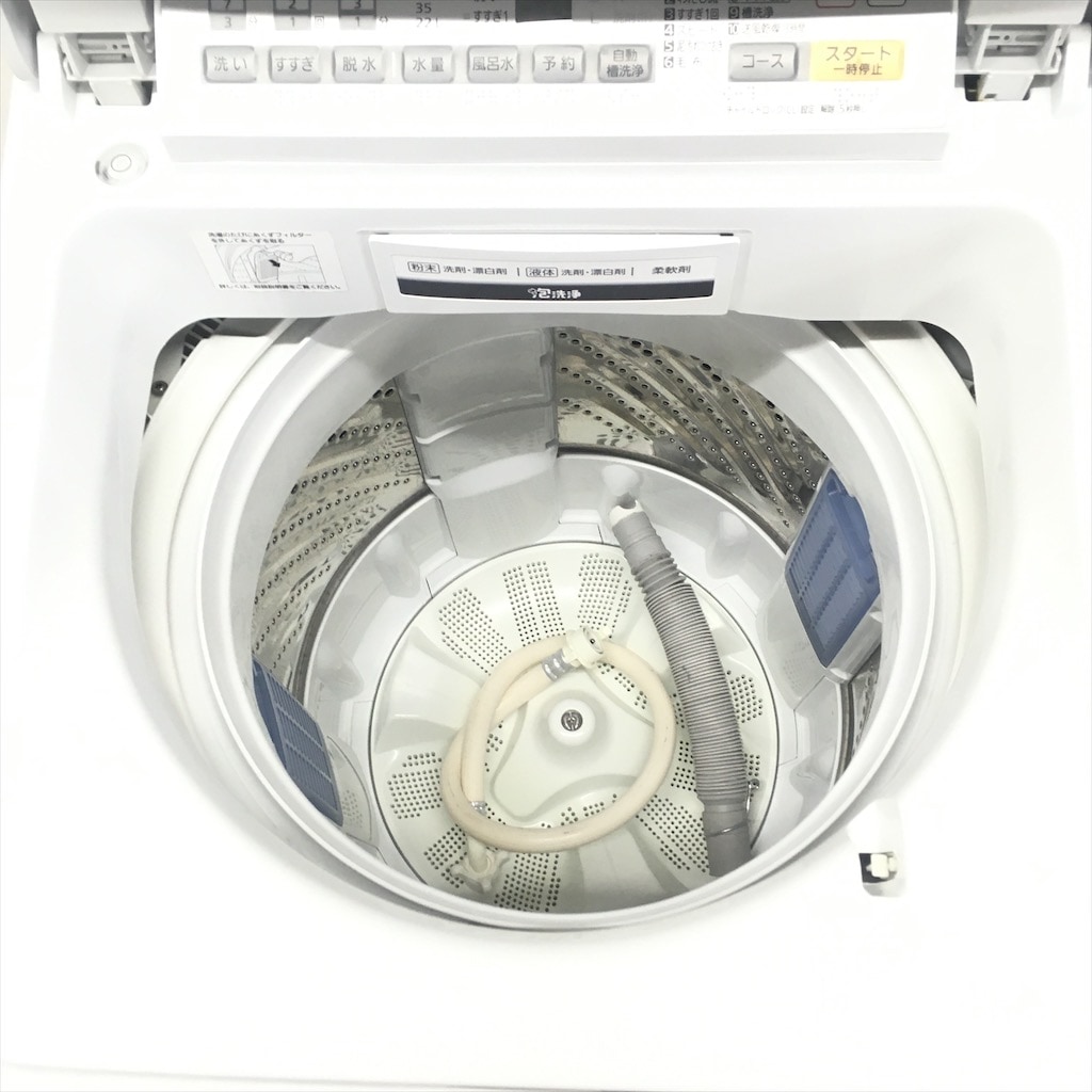 中古 7.0kg 簡易乾燥機能付 全自動洗濯機 パナソニック エコナビ NA