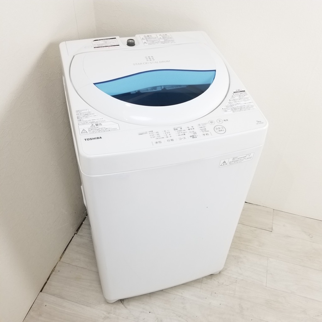 東芝 5.0kg 洗濯機 AW-5G5（W）